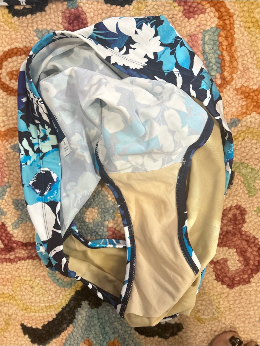 Swimsuits For All Floral Tankini Set 2PC Size 20 NWOT - Picture 6 of 12